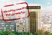 بانک قرض‌الحسنه مهر ایران ۱۳۸ همت وام در ۹ ماه امسال پرداخت کرد/ رشد ۸۶ درصدی نسبت به سال گذشته