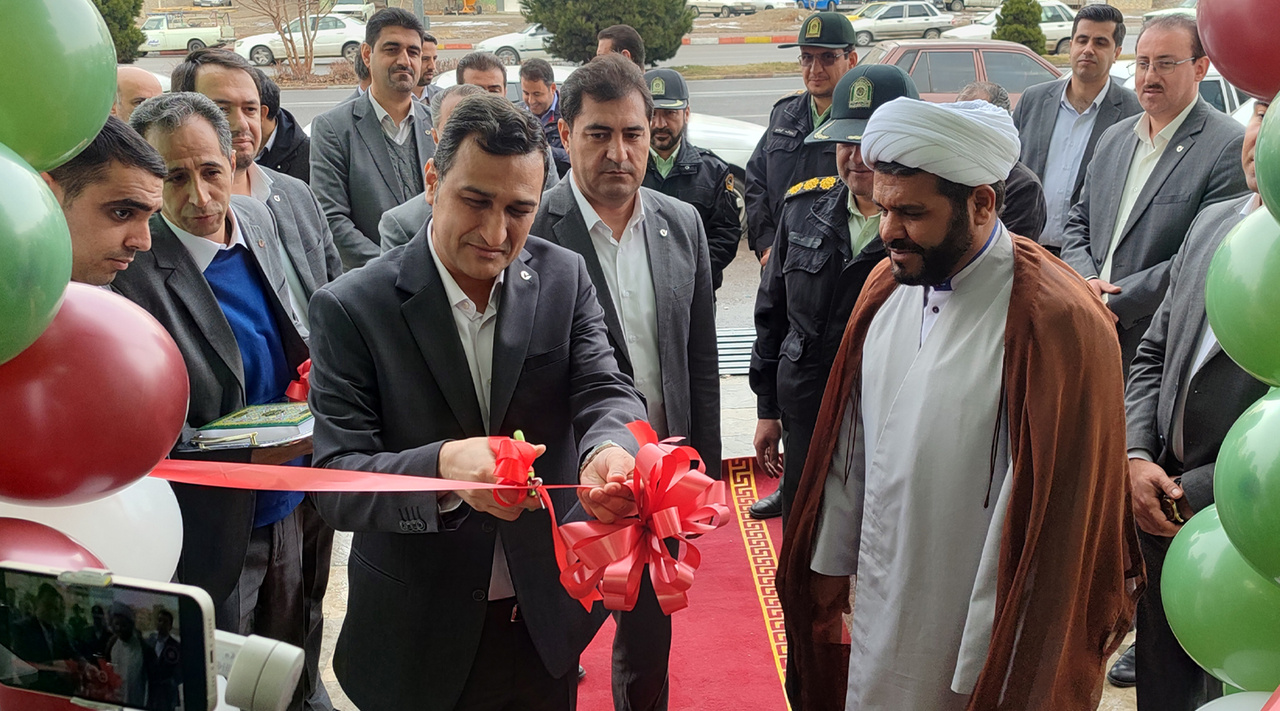 ساختمان جدید شعبه گلشهر زنجان بانک افتتاح شد ساختمان جدید شعبه گلشهر زنجان بانک افتتاح شد