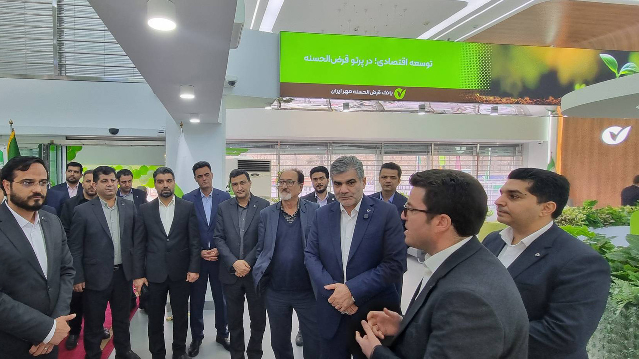 ساختمان جدید شعبه مستقل مرکزی بانک قرضالحسنه مهر ایران افتتاح شد