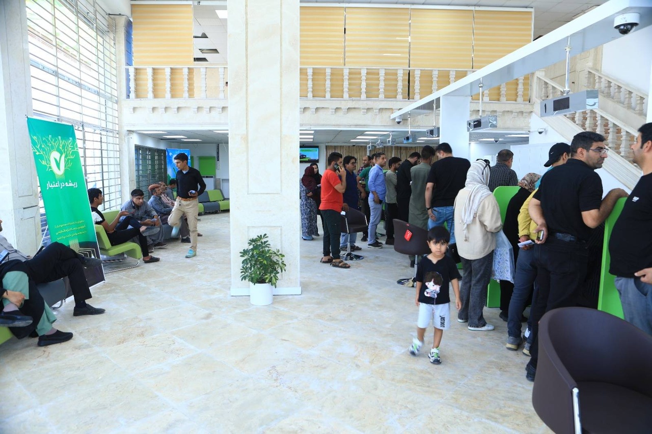 ساختمان جدید شعبه «بم» بانک قرضالحسنه مهر ایران افتتاح شد