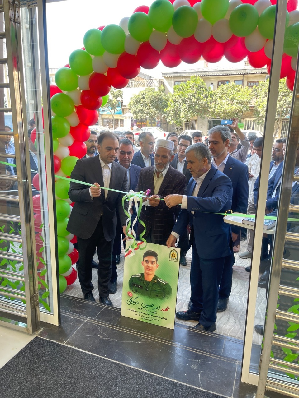 ساختمان جدید شعب آق‌قلا و شهید مطهری گرگان افتتاح شد