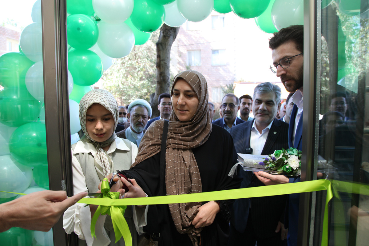 افتتاح ساختمانهای جدید شعب «مبارزان» و «فلسطین» بانک در اردبیل