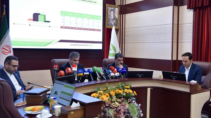 نشست خبری مدیرعامل بانک قرض‌الحسنه مهر ایران به مناسبت هجدهمین سالروز تأسیس بانک