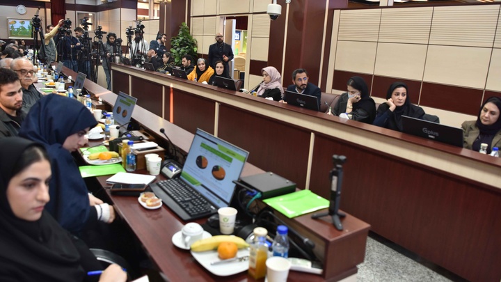 نشست خبری مدیرعامل بانک قرض‌الحسنه مهر ایران به مناسبت هجدهمین سالروز تأسیس بانک