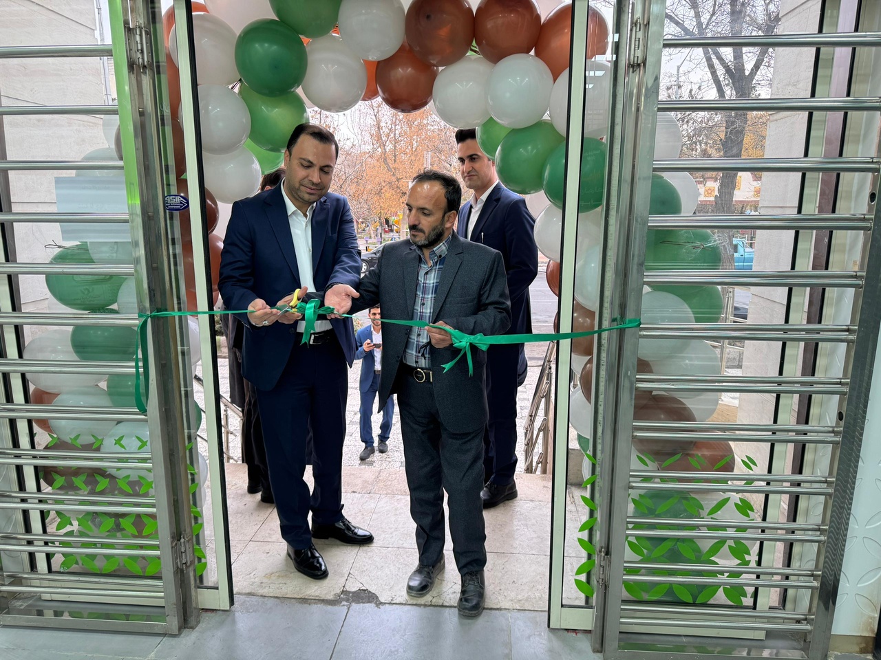 افتتاح ساختمان جدید ۳ شعبه بانک مهر ایران در استان خراسان رضوی