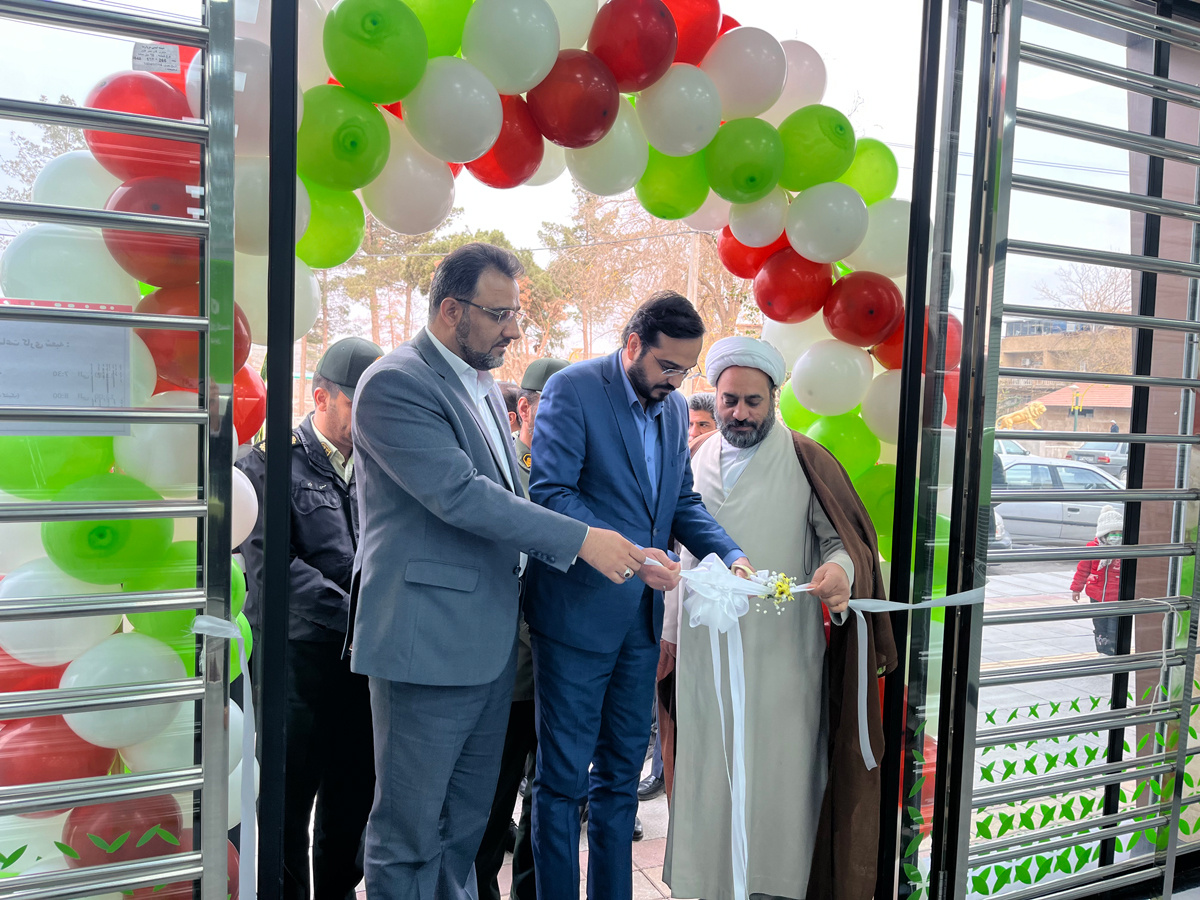 افتتاح ساختمان جدید ۳ شعبه بانک مهر ایران در استان خراسان رضوی