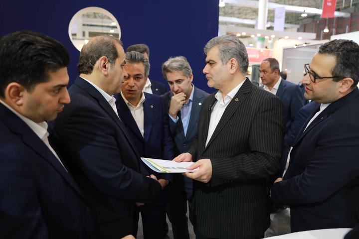 حضور بانک قرض‌الحسنه مهر ایران در سومین همایش و نمایشگاه ایران پتروکم