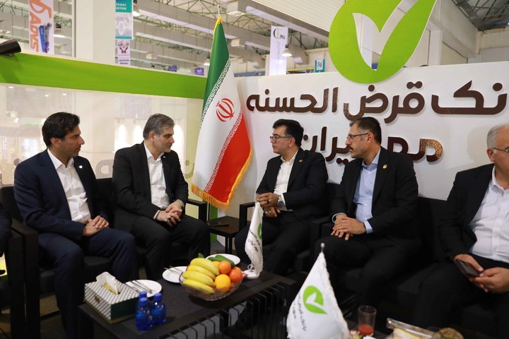 حضور بانک قرض‌الحسنه مهر ایران در سومین همایش و نمایشگاه ایران پتروکم