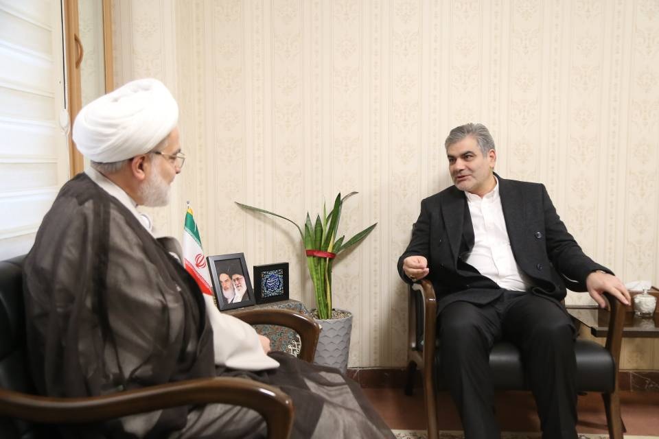 دیدار دکتر «غلامرضا فتحعلی» با حجت‌الاسلام والمسلمین «عبدالرضا پورذهبی» نماینده ولی فقیه در استان کردستان