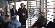بازدید میدانی مدیرعامل بانک قرض‌الحسنه مهر ایران از شعب تهران