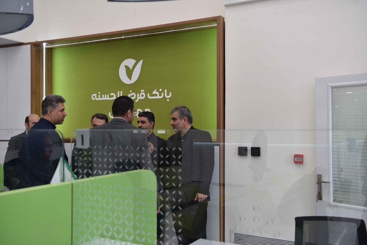 بازدید مدیرعامل بانک قرض‌الحسنه مهر ایران از شعب بانک در شهر تهران