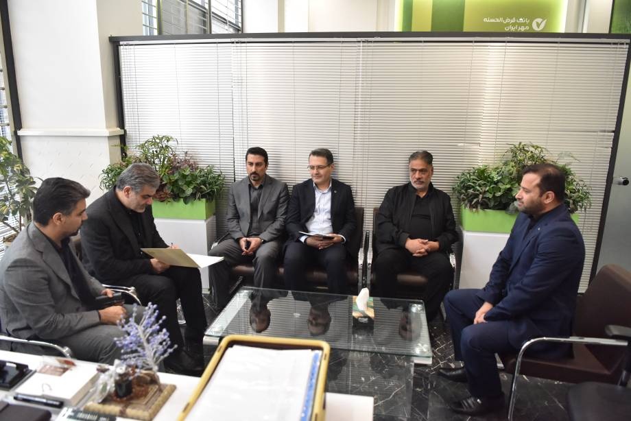 بازدید مدیرعامل بانک قرض الحسنه مهر ایران از شعب فعال