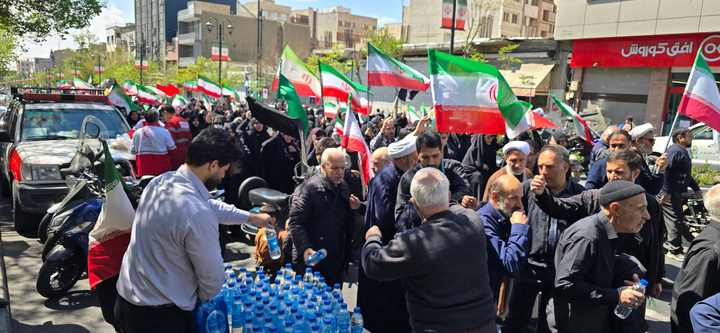 برپایی موکب خدمت‌رسانی بانک مهر ایران در مراسم اربعین شهادت امام خامنه‌ای (قدس سره)