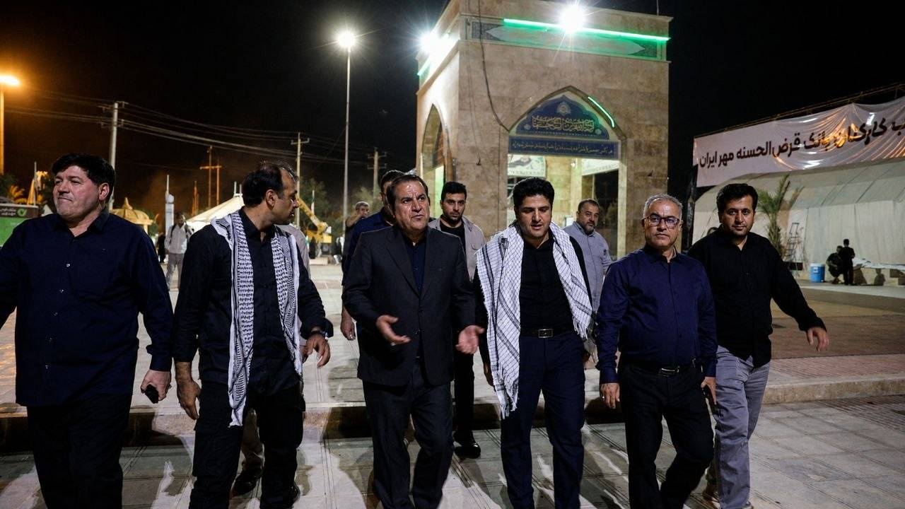 تقدیر استاندار ایلام از خدمات موکب کارکنان بانک قرض‌الحسنه مهر ایران به زائران اربعین حسینی در شهر مهران