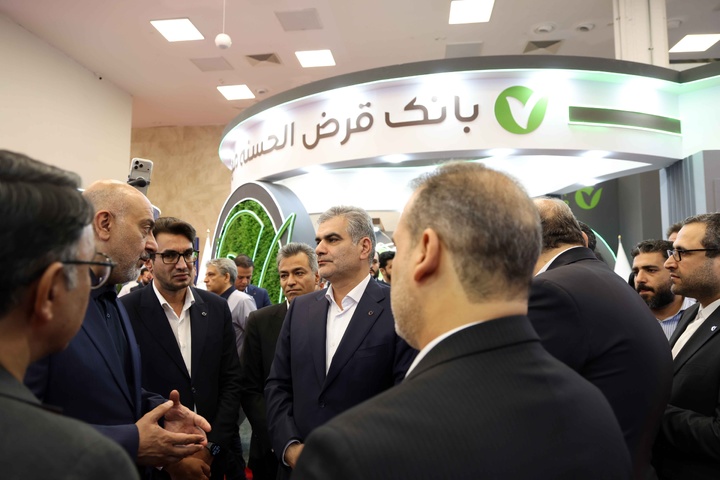 حضور بانک قرض‌الحسنه مهر ایران در هشتمین نمایشگاه بین‌المللی صنعت پخش ایران